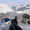 Sitting atop Mount Whitney