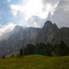 Plattkofel from around Plattkofelhütte