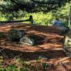 A great break spot on Racoon Brook Hills Trail in Harriman State Park