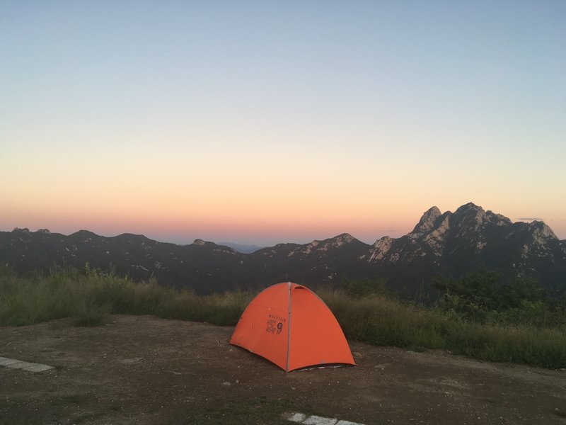 Viewing for Mt. Bukhan from Mt. Nogo