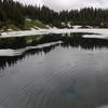 Reflections on the lake.