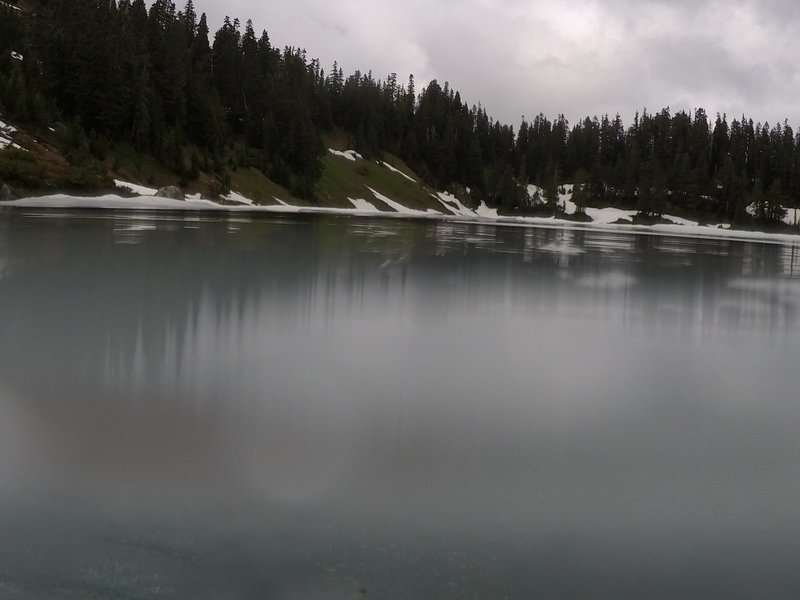 A photo in the lake.