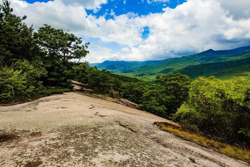 Amazing views from the first overlook you come to