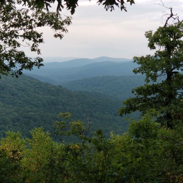 View from spur to Flatside Pinnacle