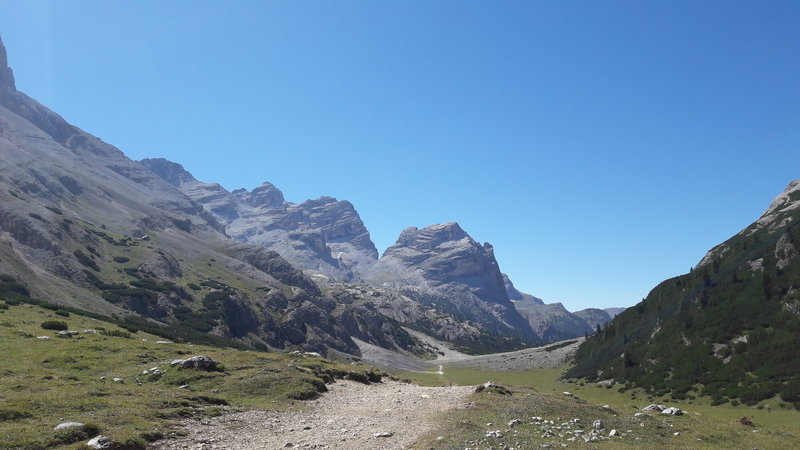 trail near Malga fanes