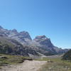 trail near Malga fanes