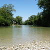 Guadalupe River near the terminus of the Bauer Trail