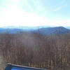 The view from the top of Elk Knob (in winter) looking south.