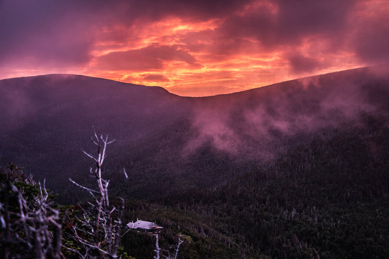 Morning view from Galehead outlook