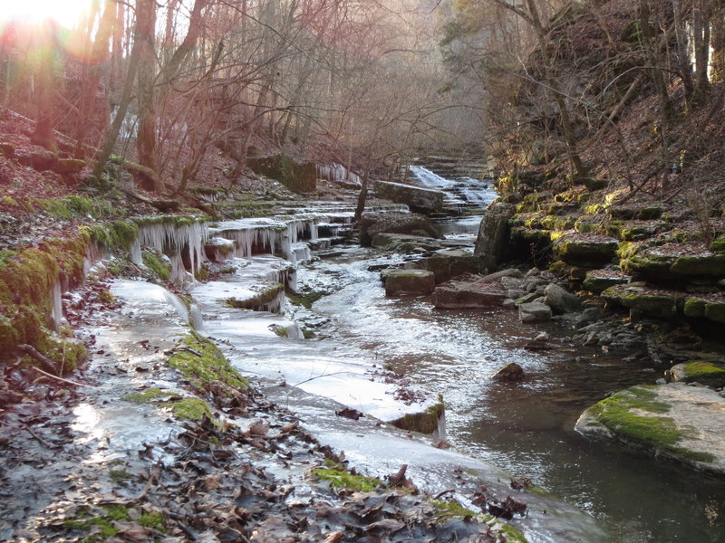 Raven Run, Evans' Mill