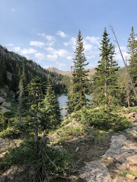 Very north end of Mirror Lake looking South