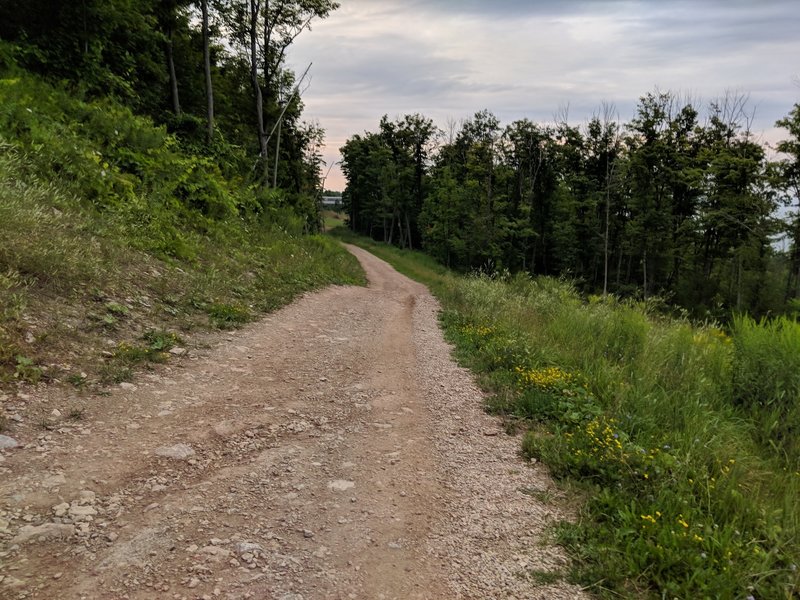 Looking down the Going North Trail towards Happy Valley