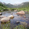 View from Cirque Meadows