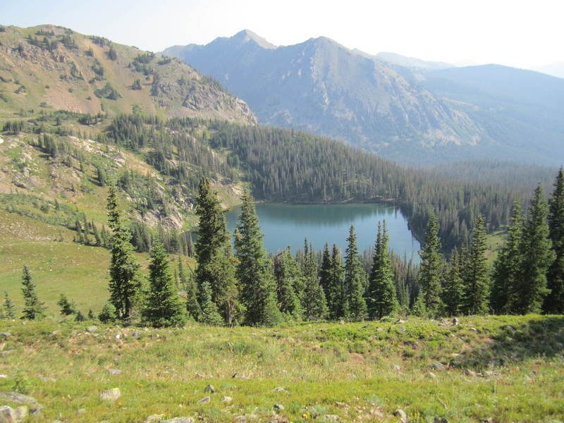 Bowen Lake from the Blue Ridge Trail.