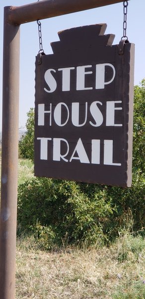 Start of Step House Trail