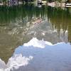 Mirror Lake reflecting Lone Eagle Peak