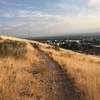 A view of the Bonneville Shoreline Trail near Salt Lake City