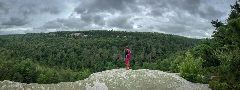 One of the viewpoints before Gertrude’s Nose.