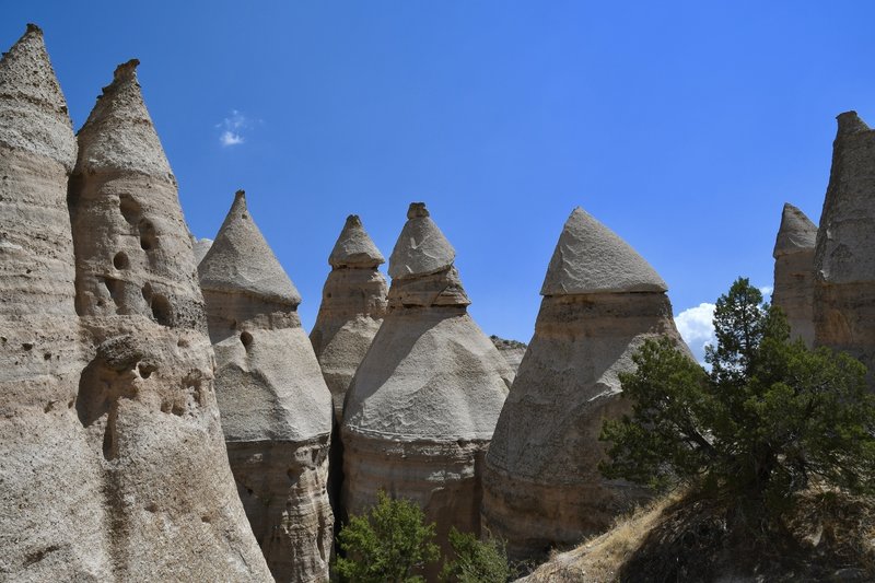 As you exit the slot canyon, you start to get some great shots of the Tent Rocks.