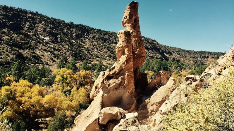 Bandelier is beautiful in the fall.