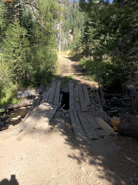 Bridge crossing Cold Creek