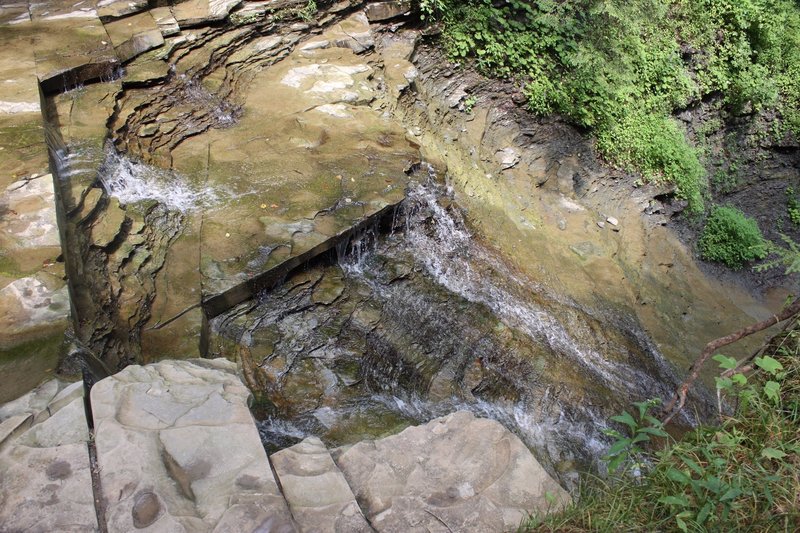 Top of Buttermilk Falls