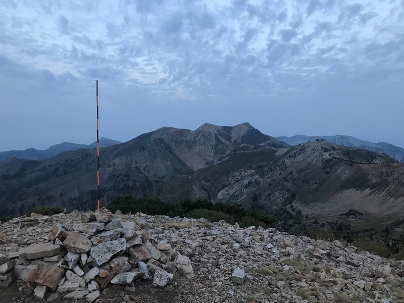 View of American Fork Twin Peaks from Sugarloaf