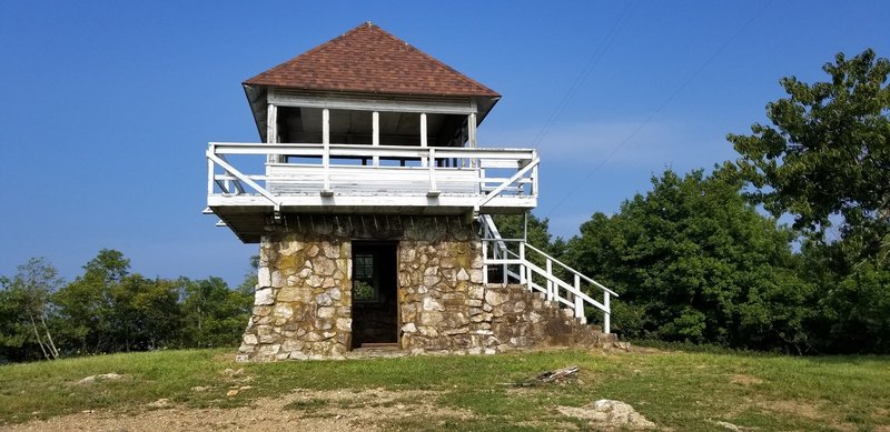 Old Forest Service tower.