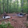 Crystal Mountain Tent site - lower area