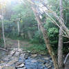 One of the creek crossings within the property