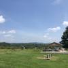 Picnic area with bathrooms and water refill