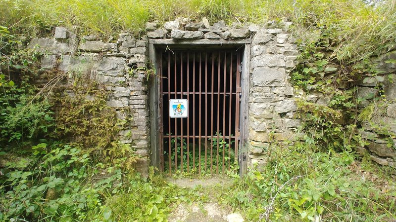 I believe this is the entry to the old Lime Creek Brewery