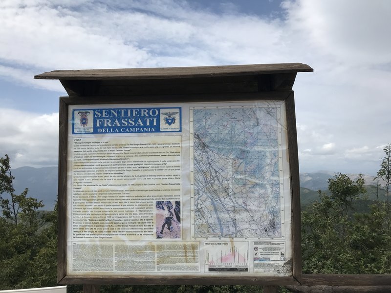 Trailhead kiosk