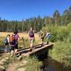 Bridging the creek