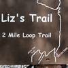 Sign at start of Liz's Trail