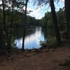 View of Lake Placid from the Lake Placid Trail Loop