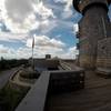 Looking back at the tower and the visitor center.