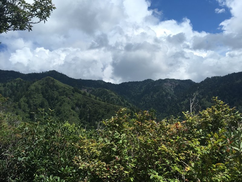 The great smokey mountains in all their majesty.