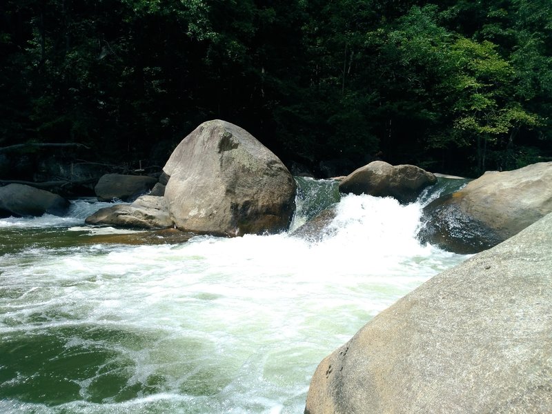 The end destination of The Green River Cove Trail.