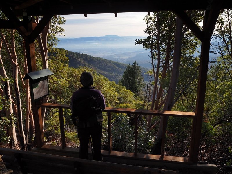 View east from the Cascade Crest Shelter