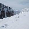 Near Flattop Mountain summit with Hallett Peak on the left