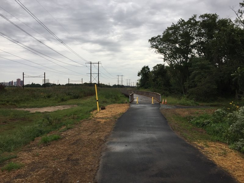 A view of the Wilmington from the trail