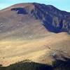 View of the Pikes Peak Cog Railway line