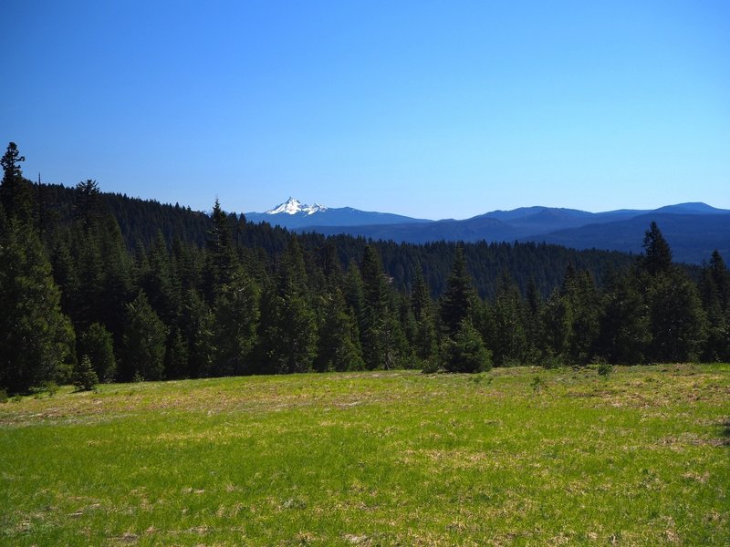 Mt. Thielsen from the meadow on Anderson Mountain