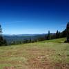 The view from the meadow on Anderson Mountain