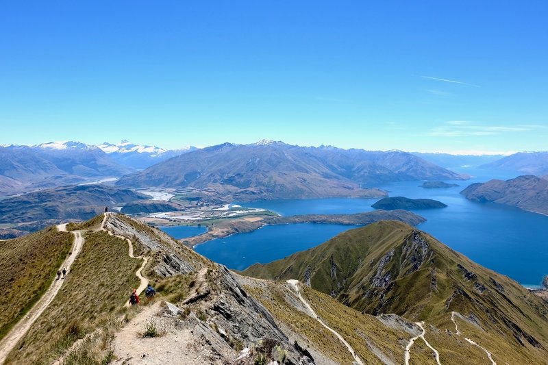 Somewhere after the Roys Peak Lookout.