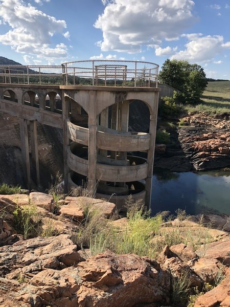 Prettiest “dam” spillway I’ve ever seen!