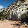 Dry creek bed of Red Canyon