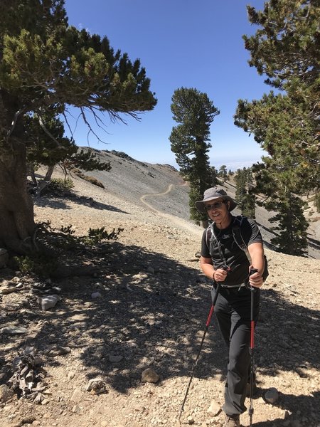 09/05/2018 on the climb to Baldy via the Bear Canyon Trail