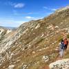 Last part of the trail before the boulder field 09/03/18 (Kids aged 12 and 9)